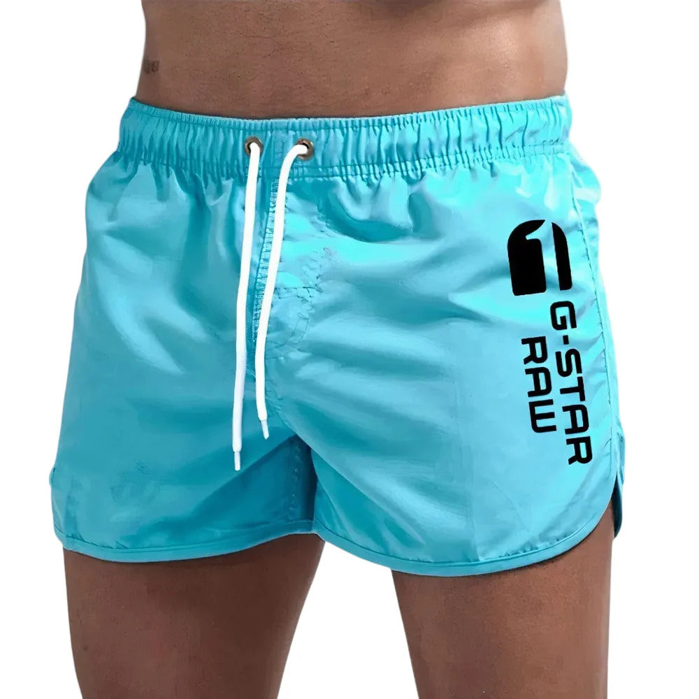 Pantaloncini da Surf Uomo ad Asciugatura Rapida