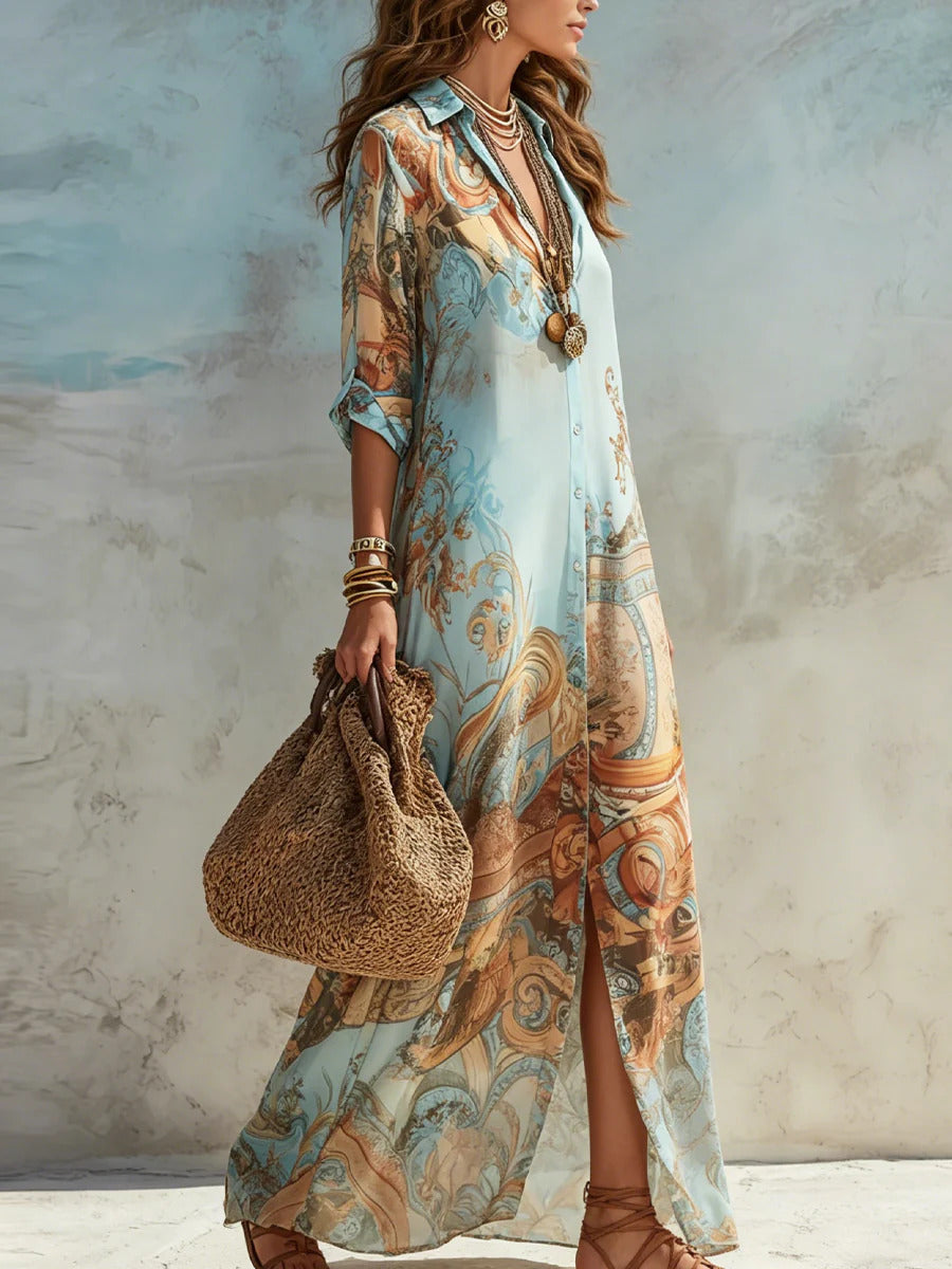 Abito Chiffon Estivo — Stampa Mediterranea