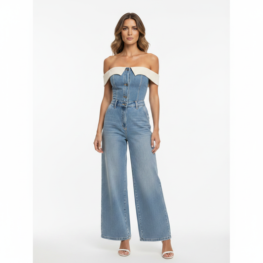 Tuta Jeans Azzurro 1